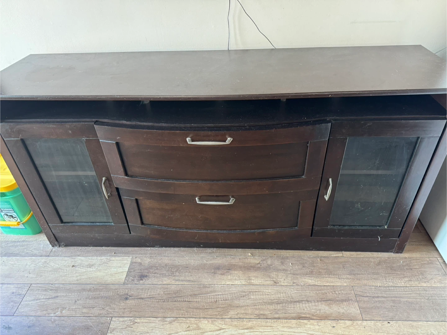 Dark Wood kitchen stand