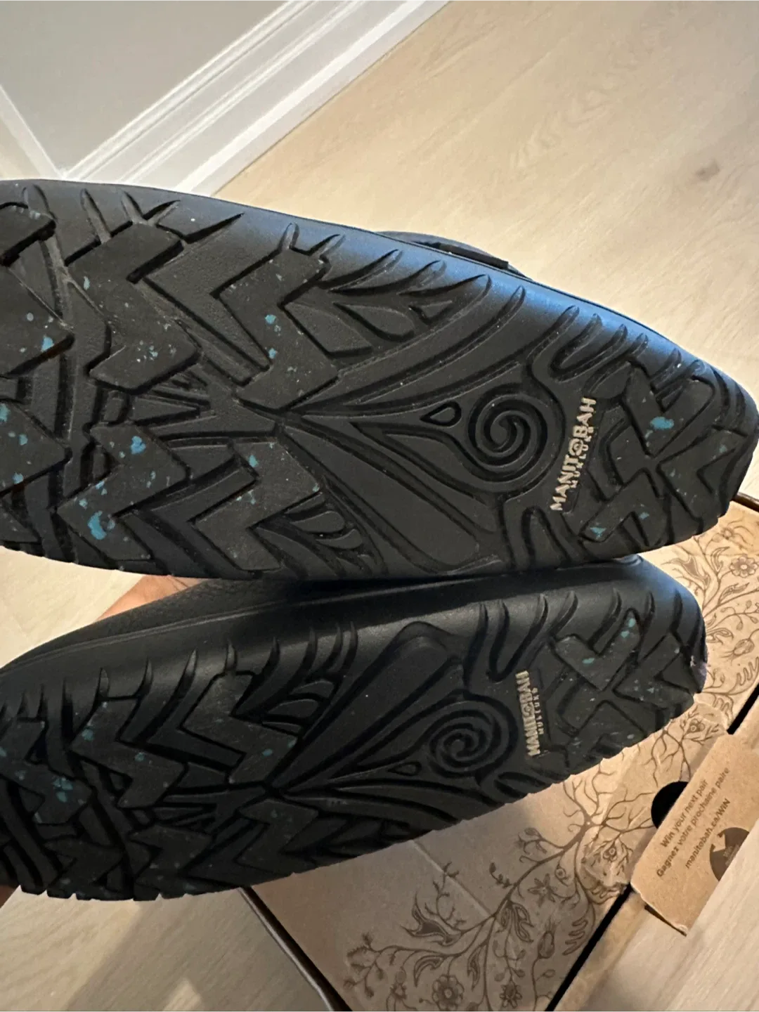 $60-Manitobah Mukluks leather  Waterproof Boots - Black image indicator(5)