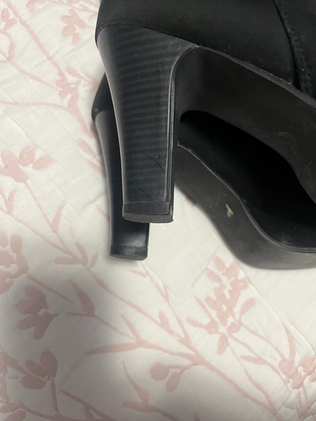 Ladies 8 wide Black tall Boots - photo 3