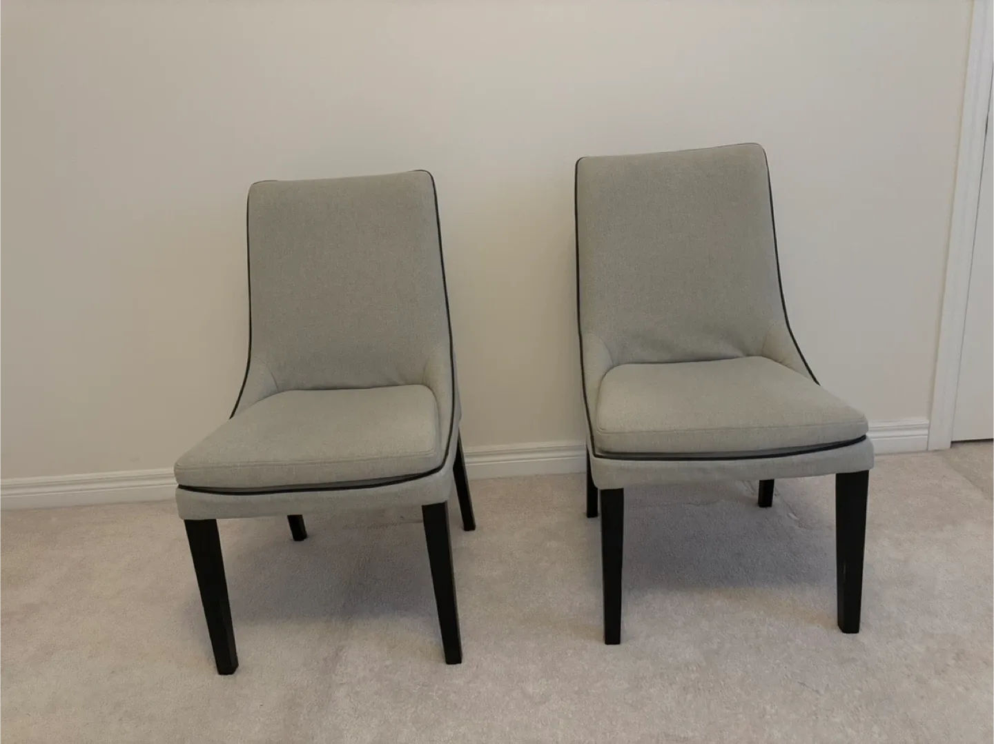 Set of 2 Upholstered Dining Chairs image indicator(2)