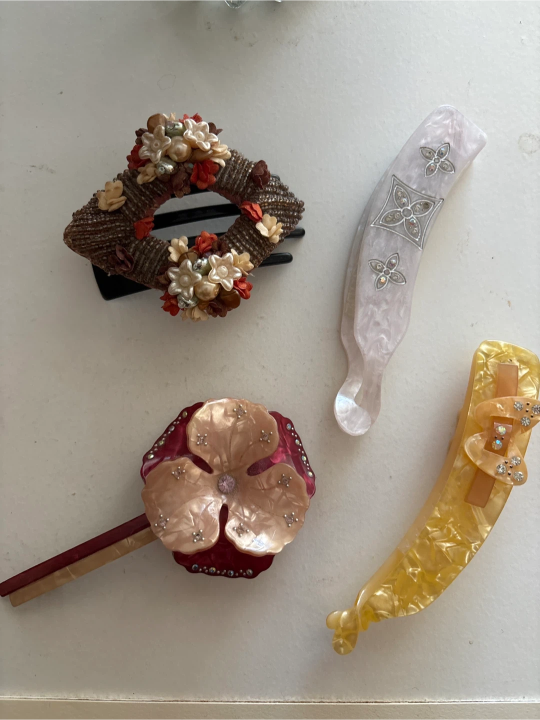 Hair Clip Bundle - Floral & Decorative