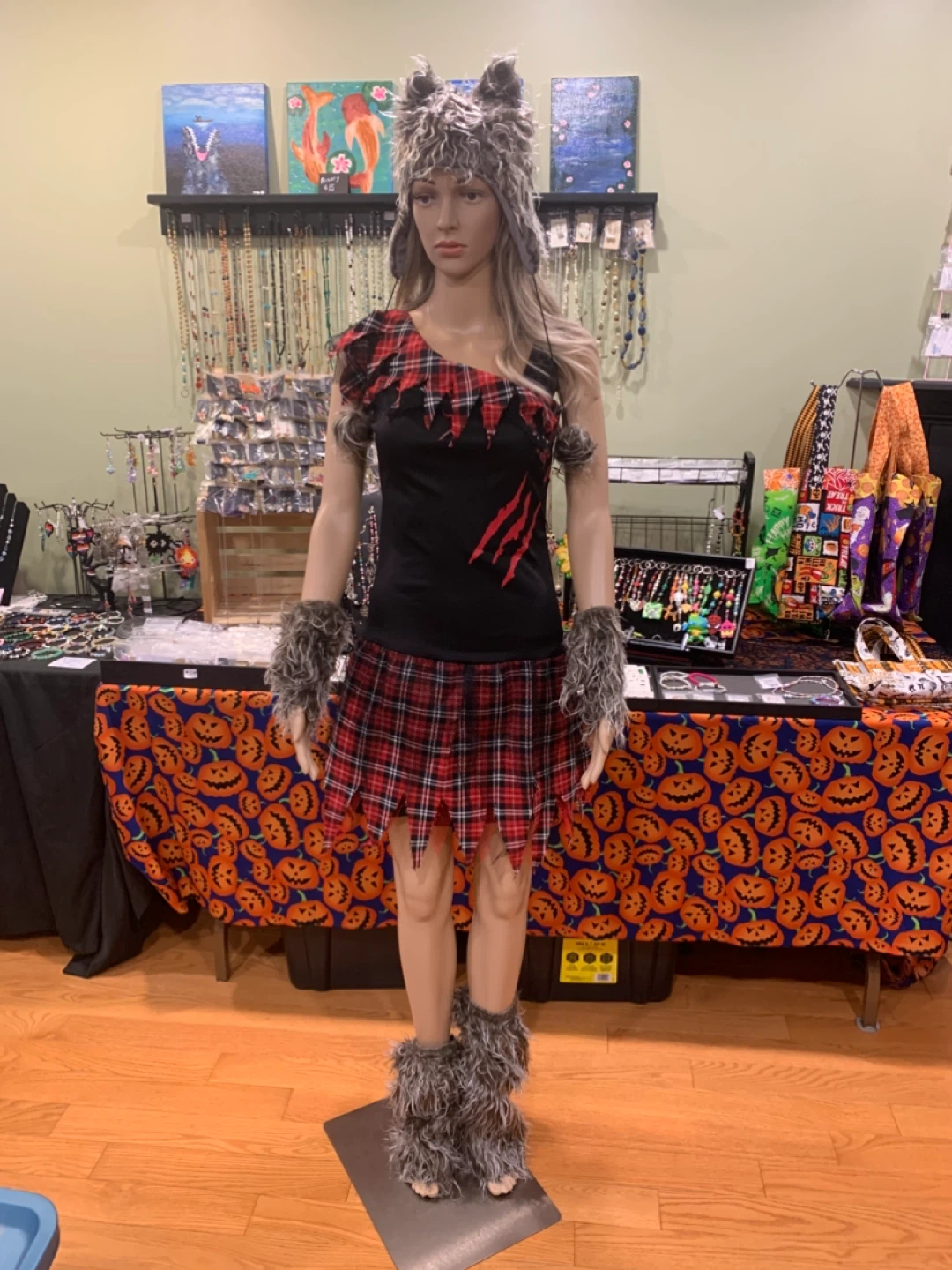 Wolf Costume - Adult Size small.