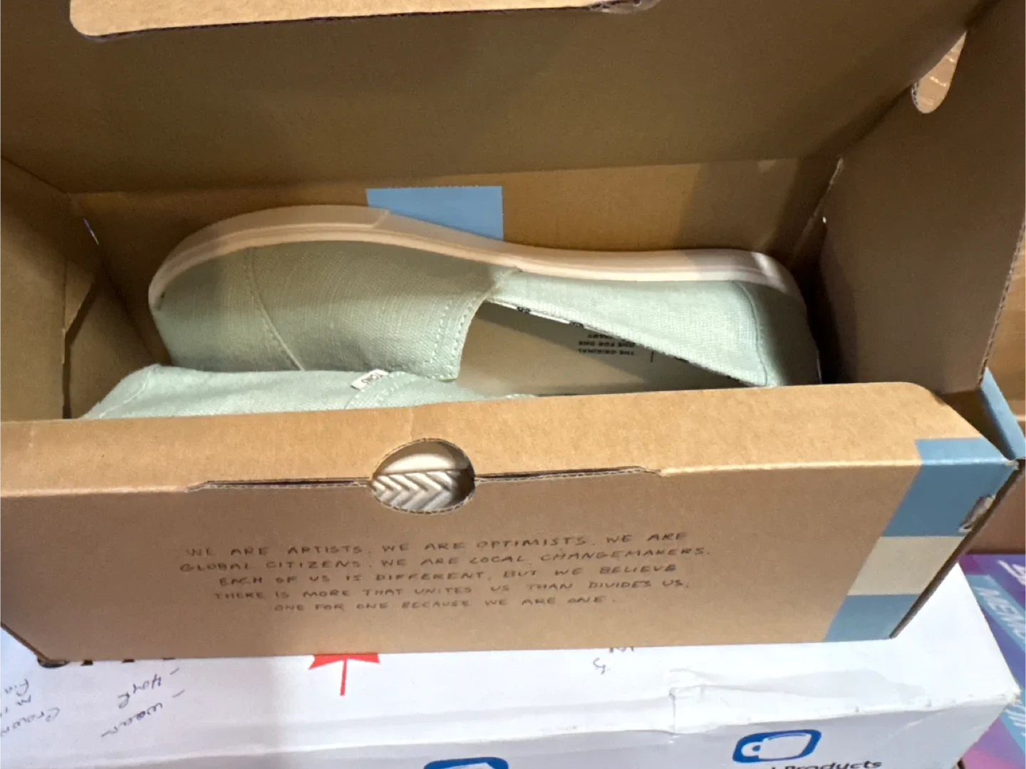 TOMS Venice Collection Shoes, Women's 7.5, Green image indicator(4)