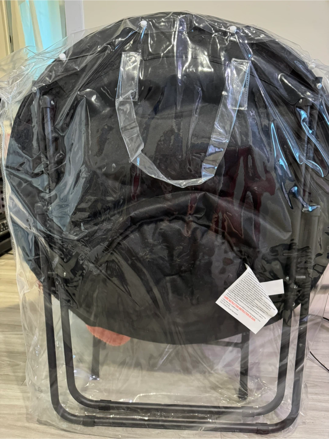 Brand new Black Faux Fur Moon Chair (kids/ adults) - photo 3