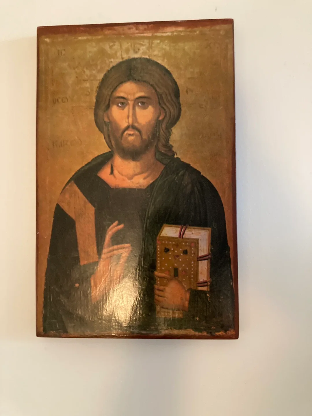 Vintage Studite Nuns Wood Icon thumbnail