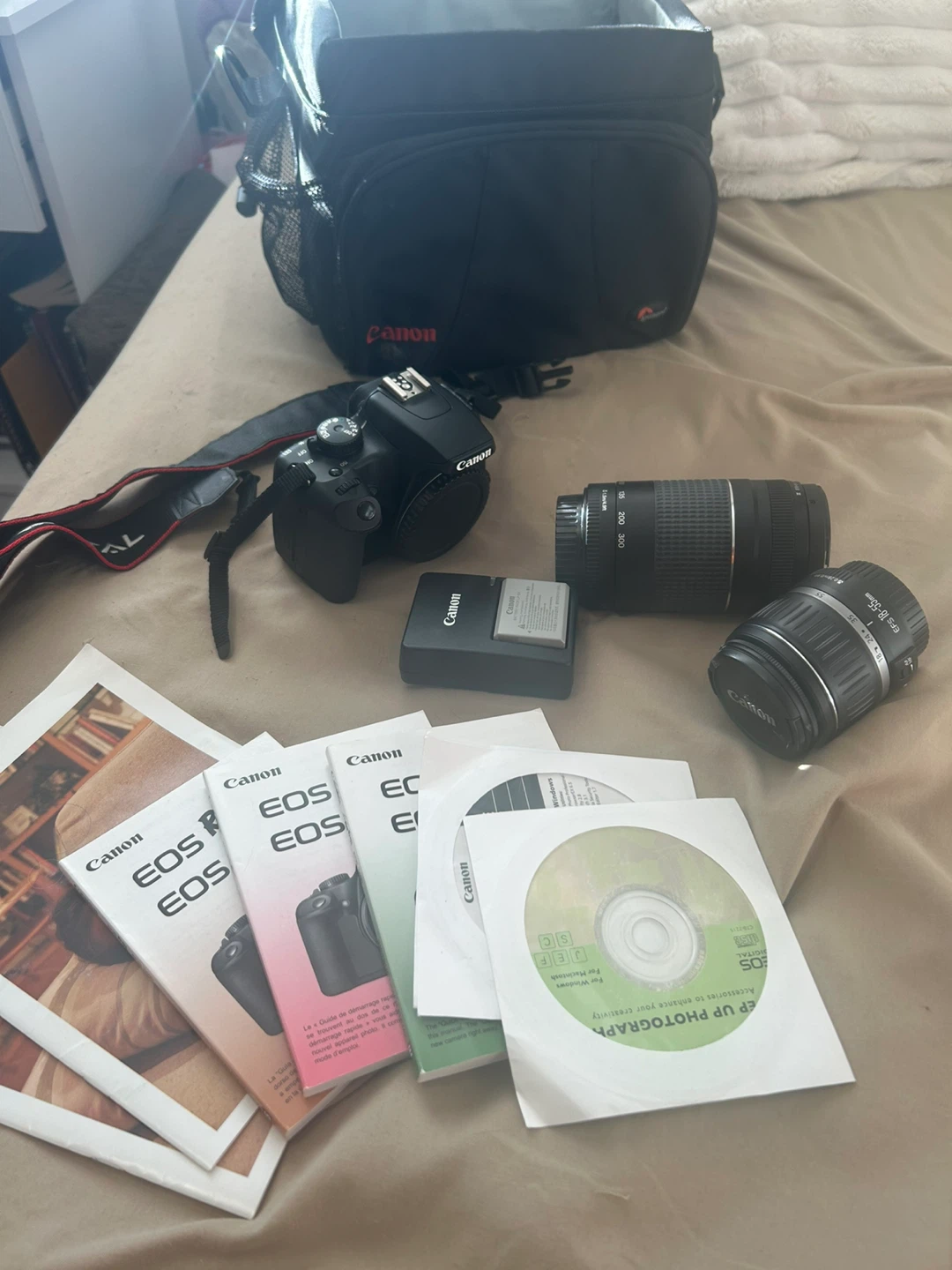 Canon EOS Camera with Accessories