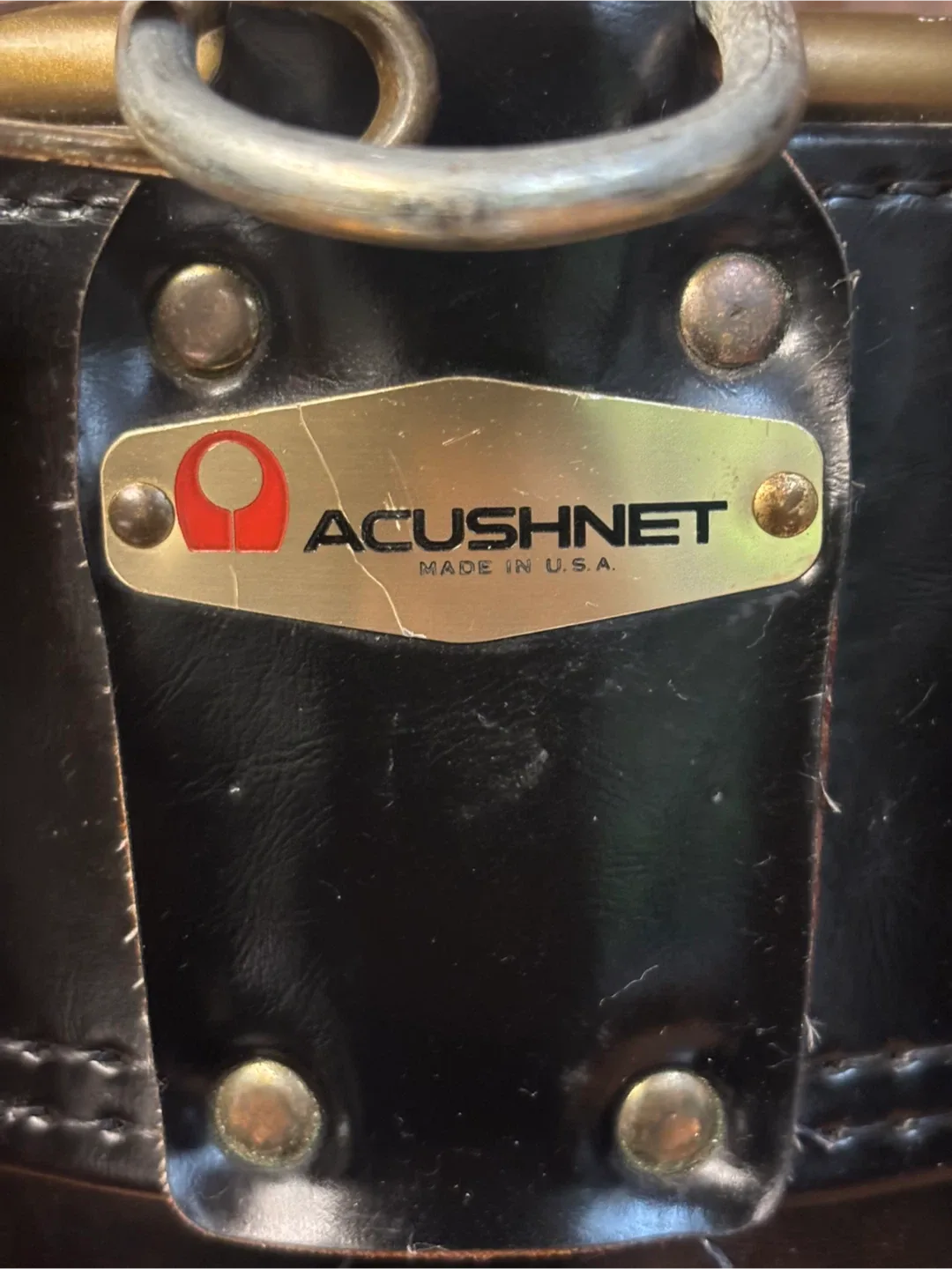 Acushnet Golf Bag - Vintage,  with rain hood image indicator(2)