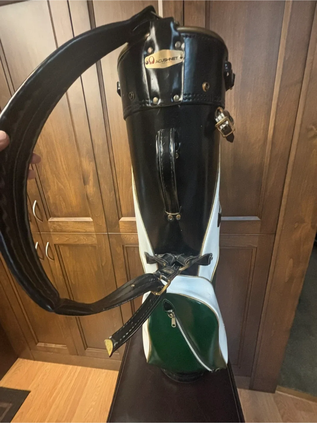 Acushnet Golf Bag - Vintage,  with rain hood image indicator(5)