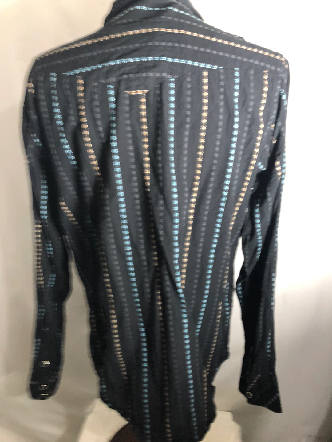 Men’s Black Shirt. Size Large. Roper. - photo 2