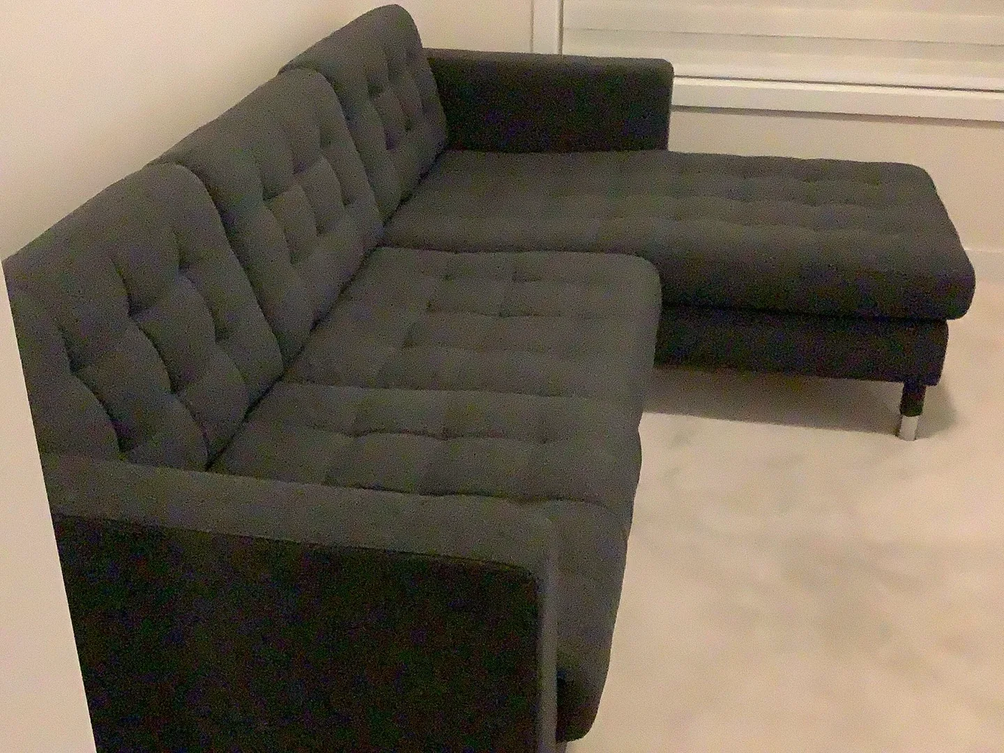 IKEA Kivik Charcoal Sectional Sofa image indicator(2)