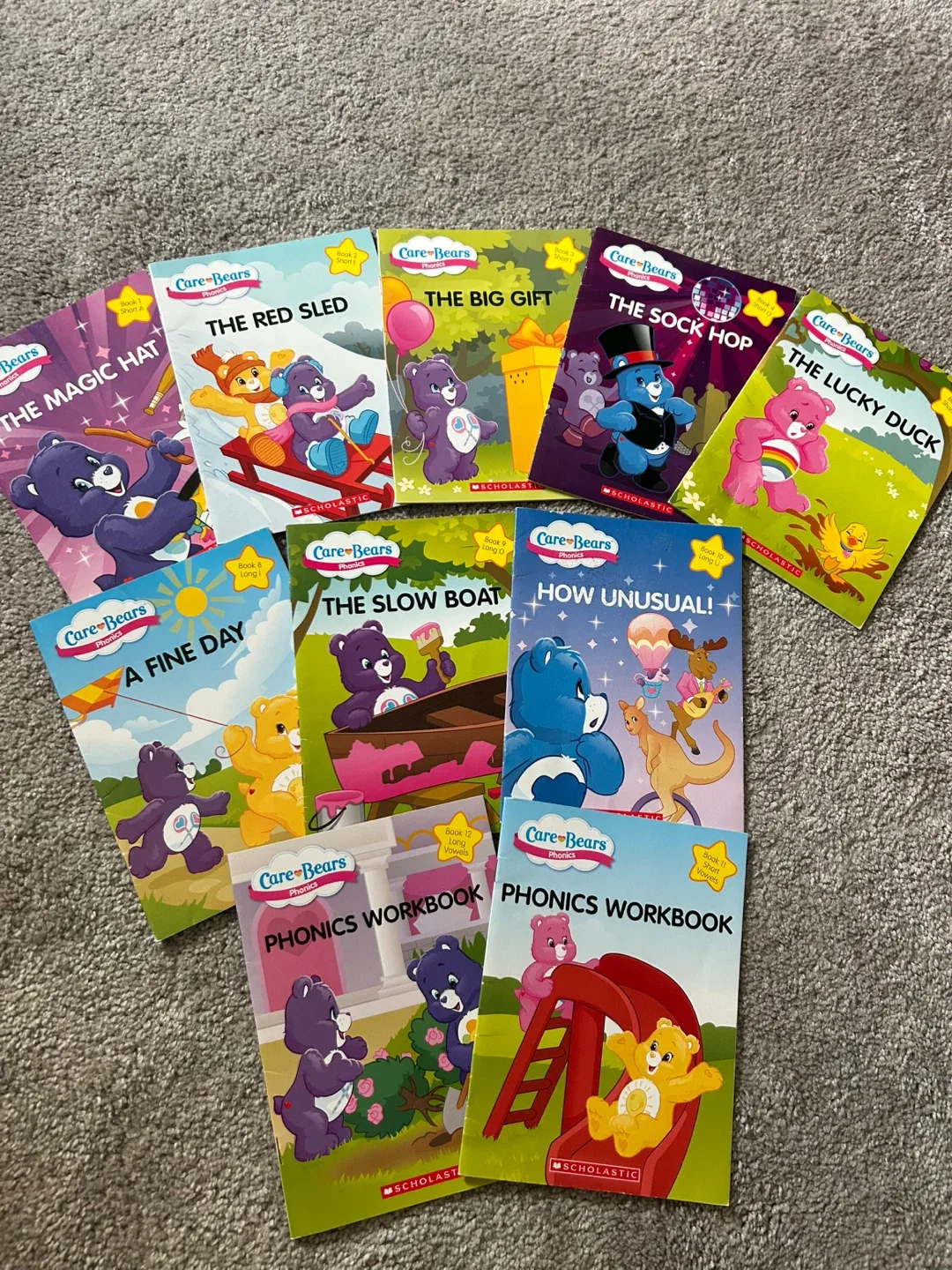 Care Bears Phonics Books - 12 Book Set thumbnail
