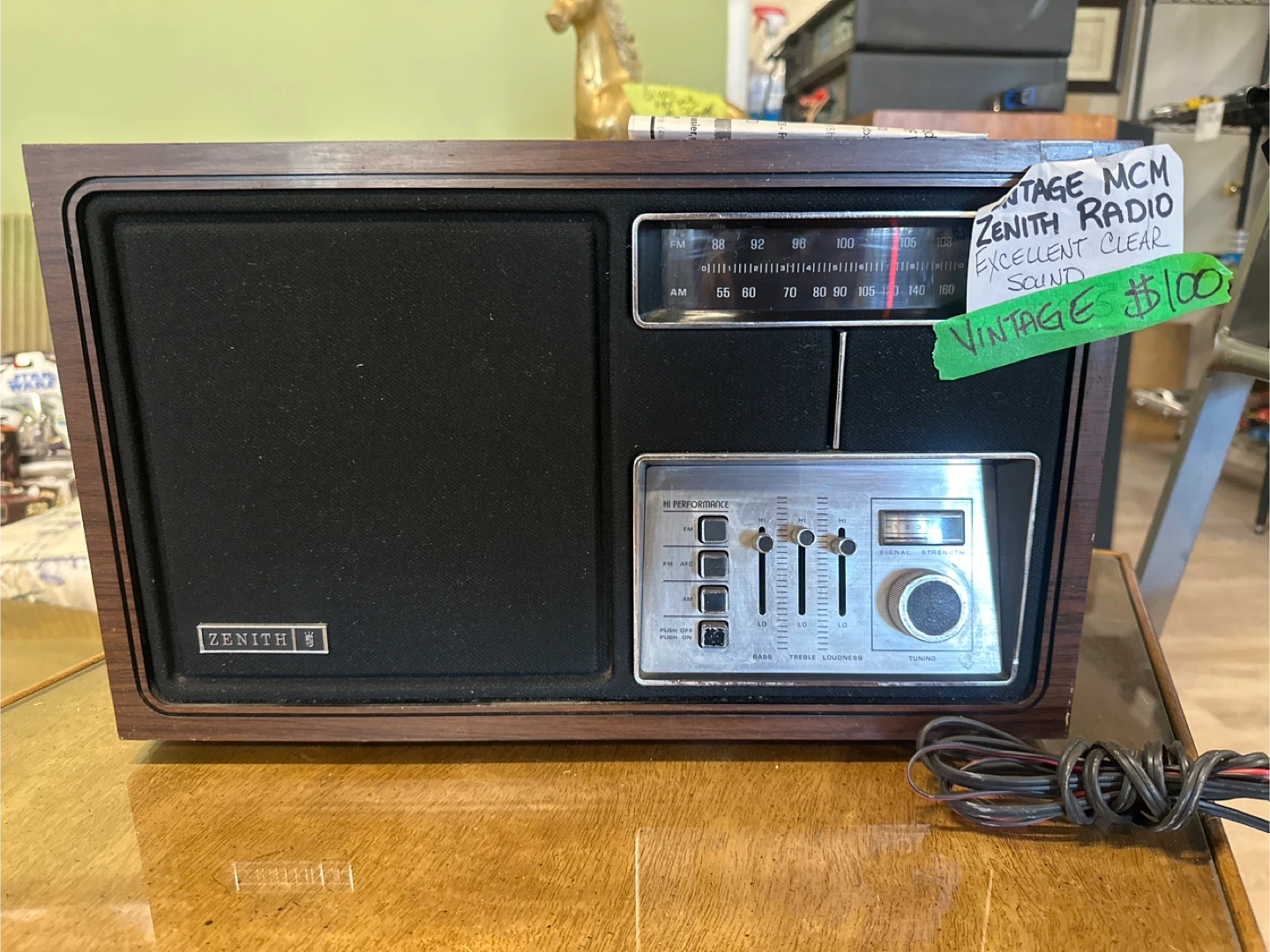 Vintage Zenith MCM Radio - Excellent Sound
