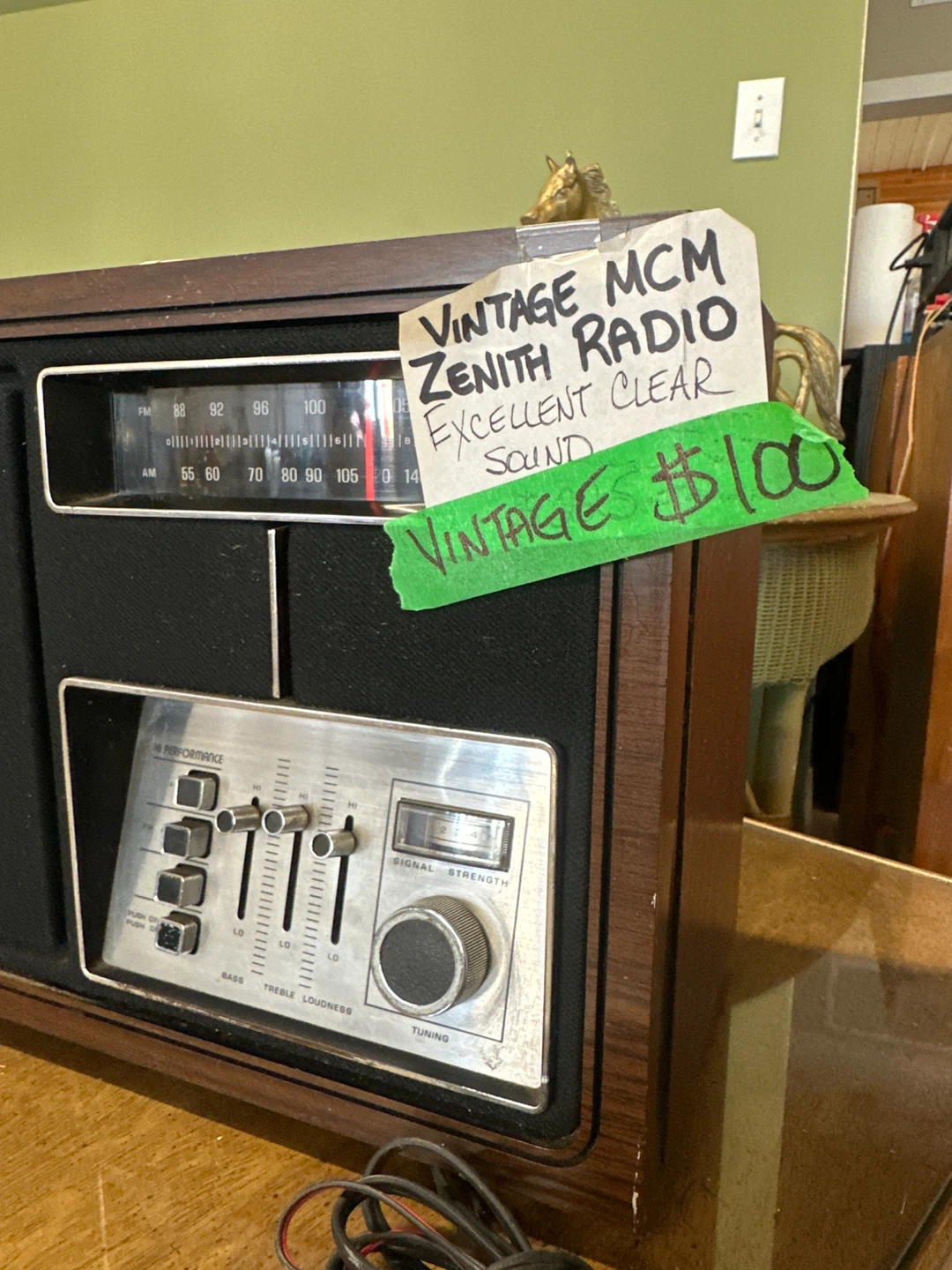 Vintage Zenith MCM Radio - Excellent Sound - photo 3