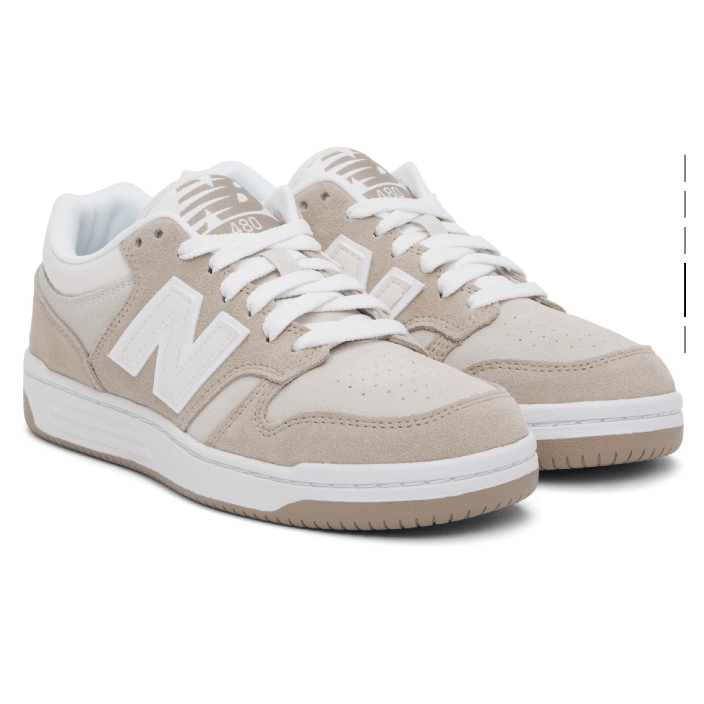 (Retail $113)New Balance 480 Sneakers Brown & Beige
