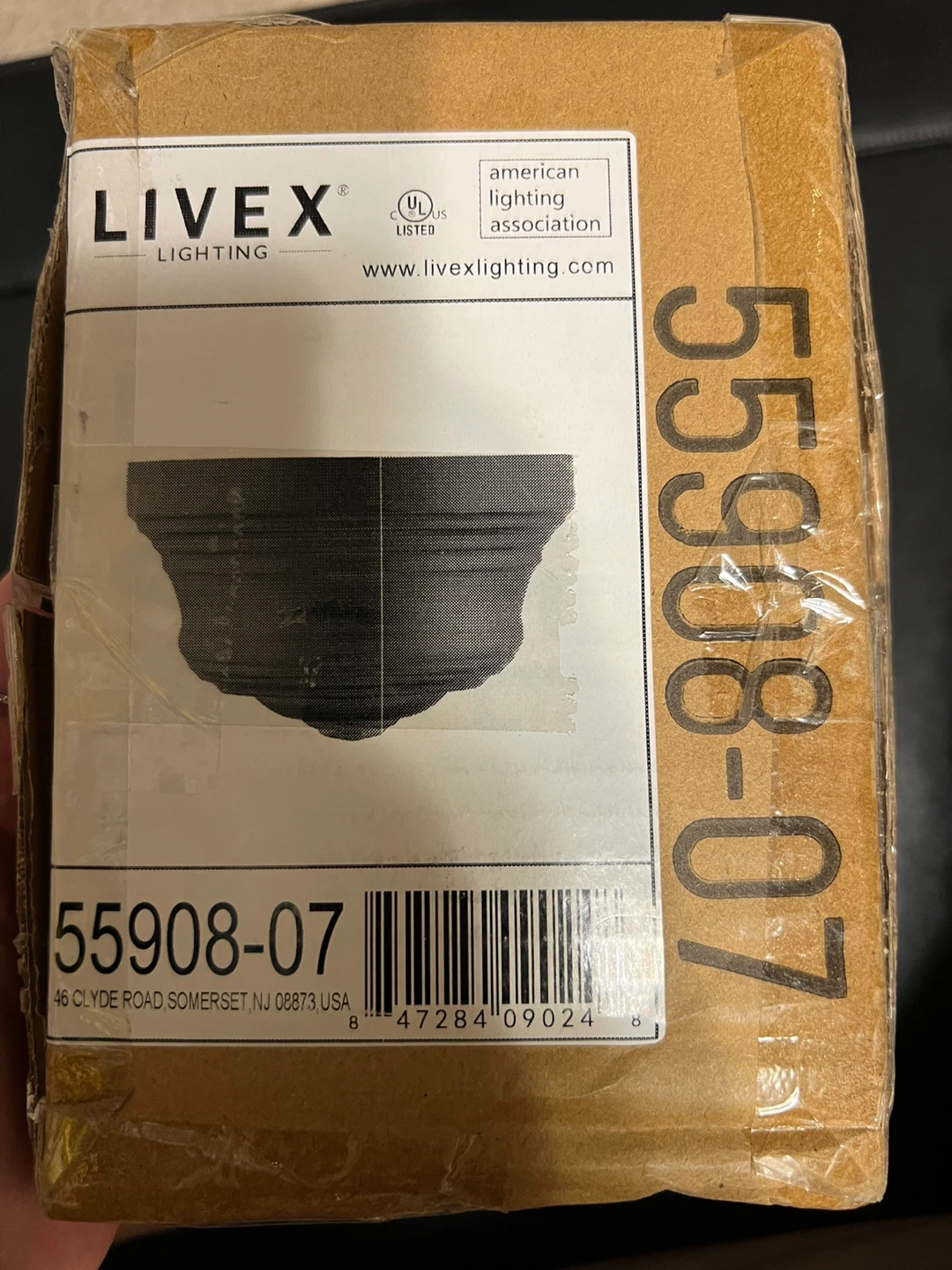Livex Lighting Endicott ADA Sconce -Black color - photo 3