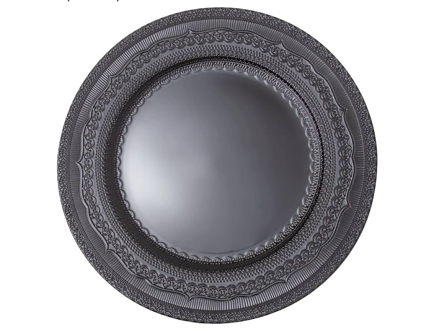 Simply Elegant Eyelet Charger Plate - 13 inch - photo 4