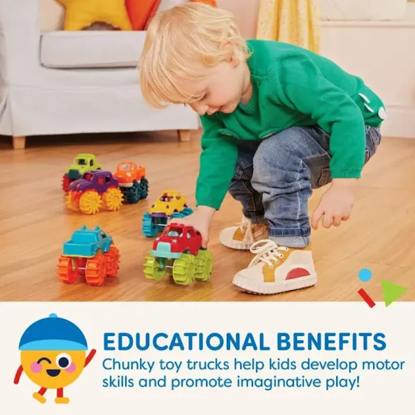 6 Pack Monster Truckin' Chunky Vehicles image indicator(4)