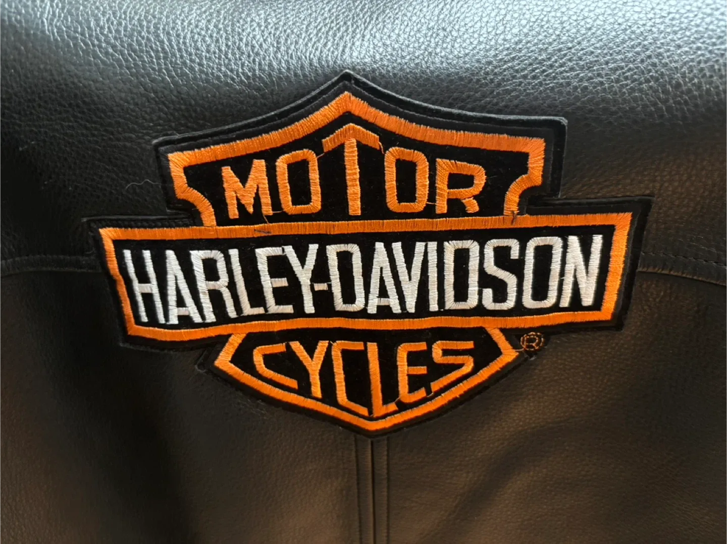Harley-Davidson Large 42-44 Black Leather Jacket image indicator(6)