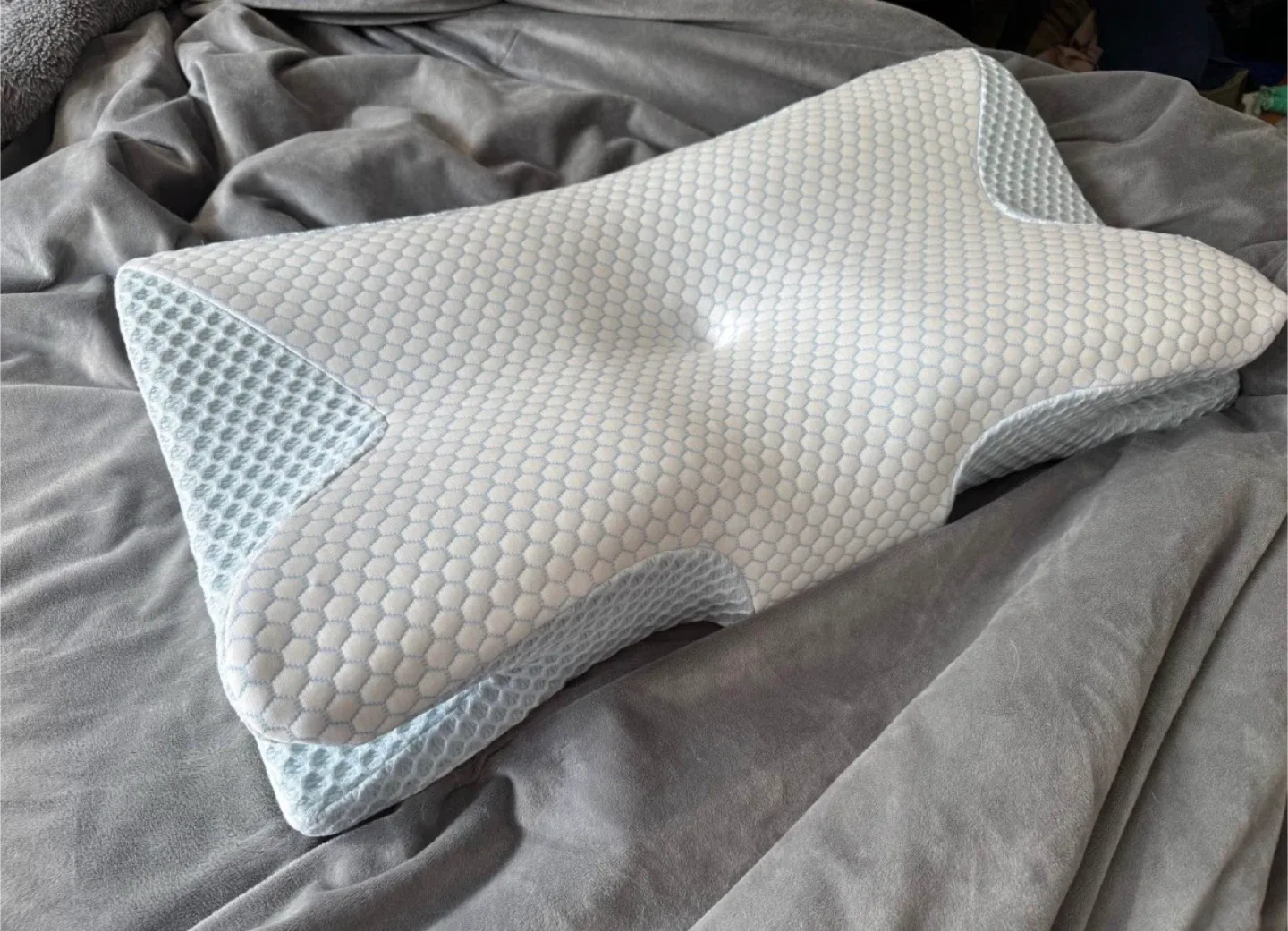 BiAnyC Contour Cervical Pillow w/ Box image indicator(5)