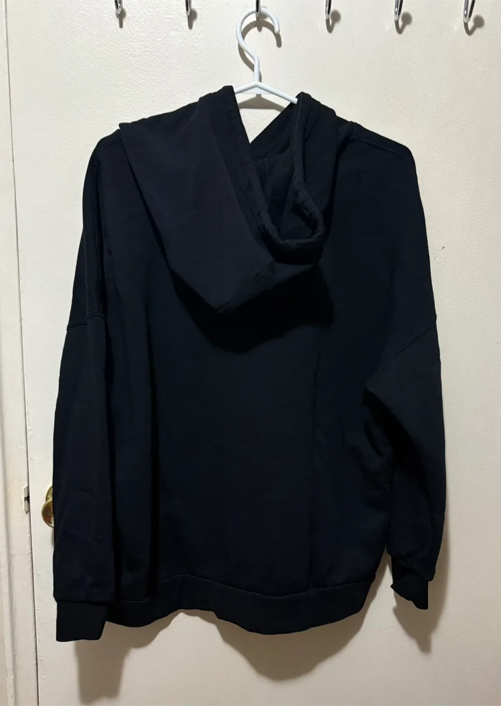 Women’s Lazy Pants Black Hoodie- Size Large image indicator(2)