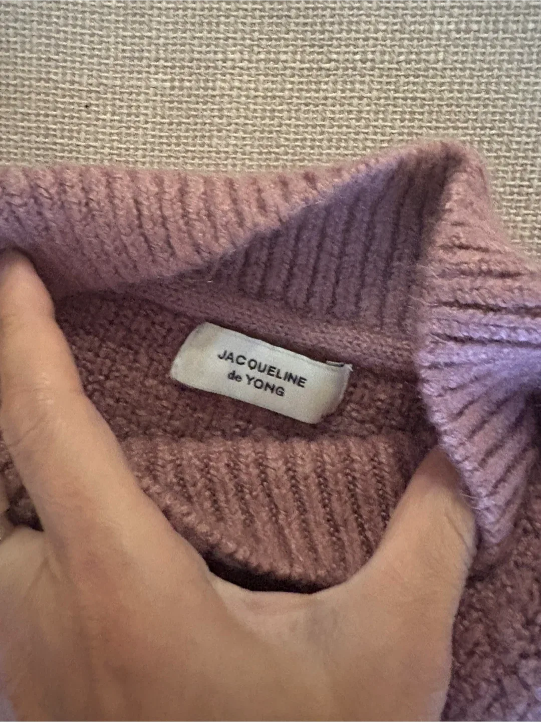 Wool Blue & Pink Sweaters - Jacqueline de Yong image indicator(4)