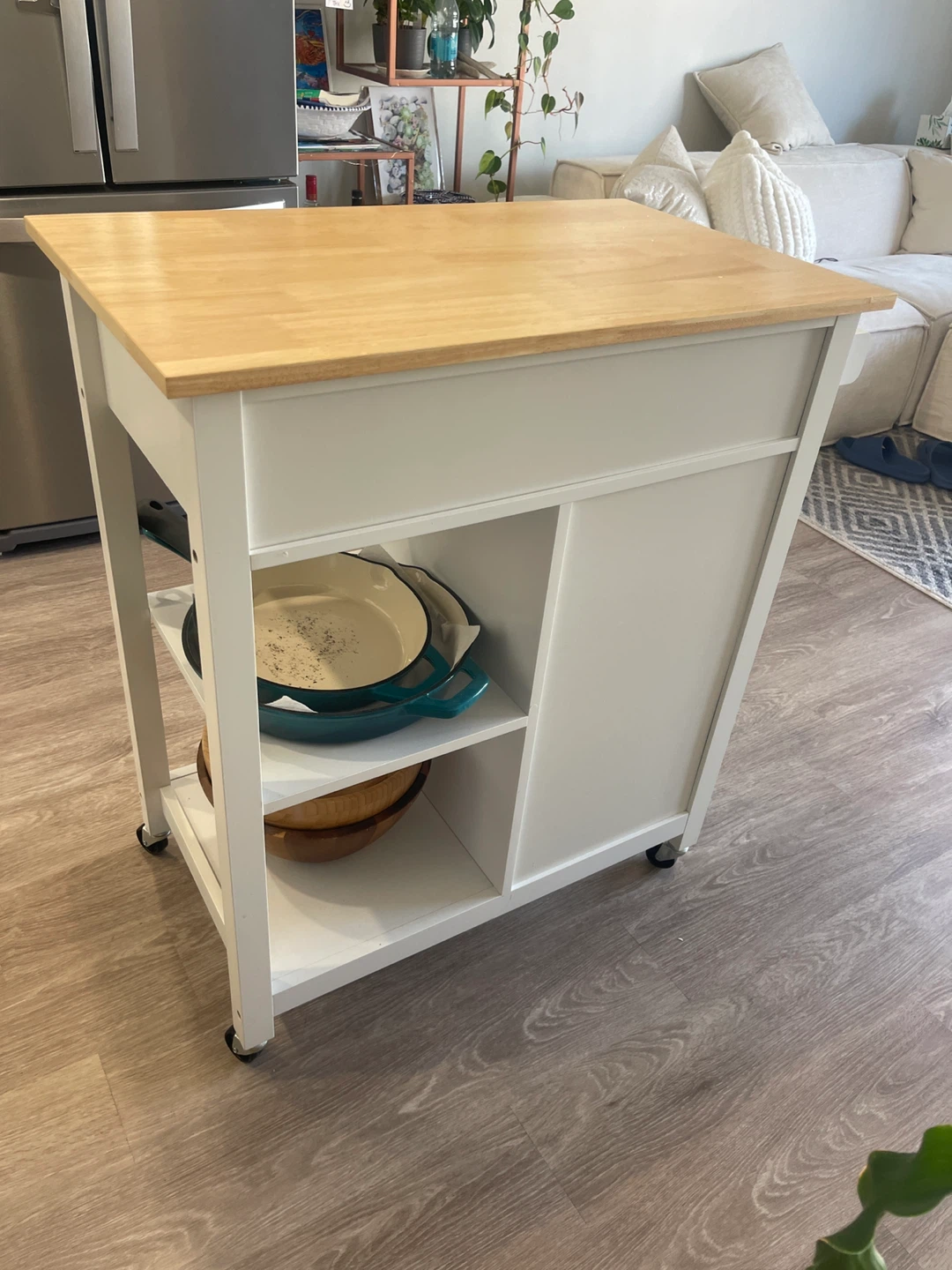 Kitchen island on wheels - photo 3
