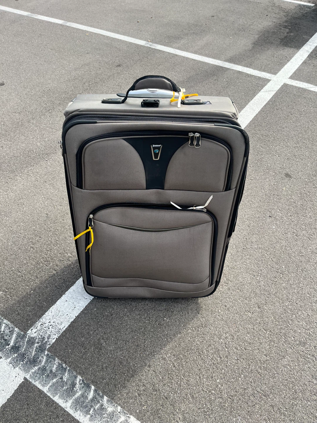 Samboro suitcase, 27" tall