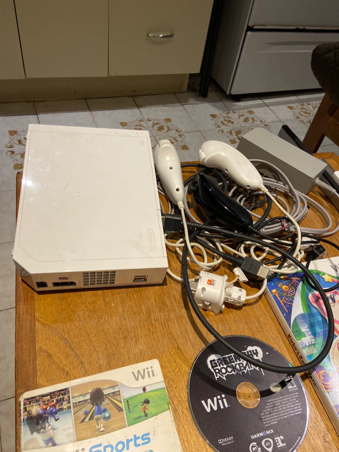 Nintendo Wii Console with Games and Accessories - photo 2