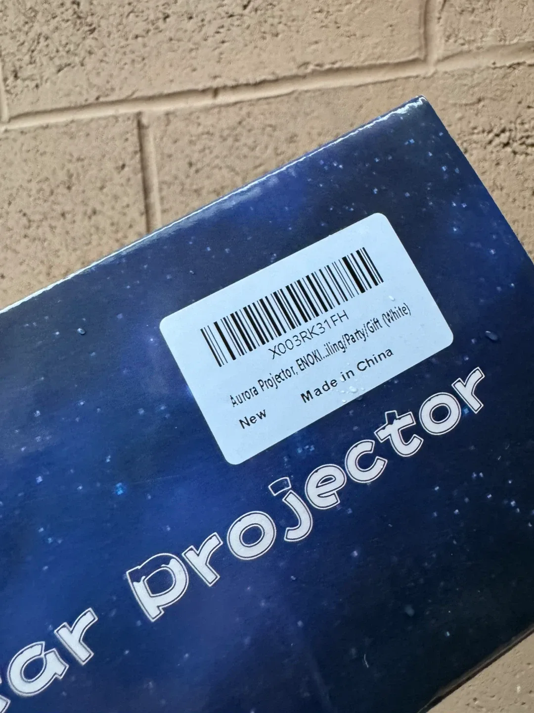 New Aurora Star Projector, Model HJ-XKD05 image indicator(3)