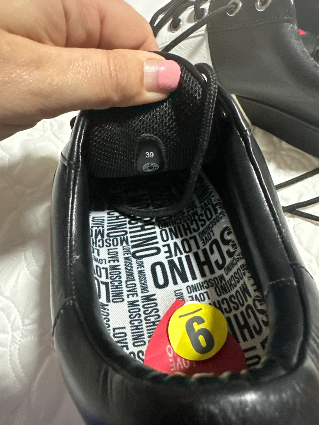 Love Moschino Sneakers, Size 9 image indicator(3)