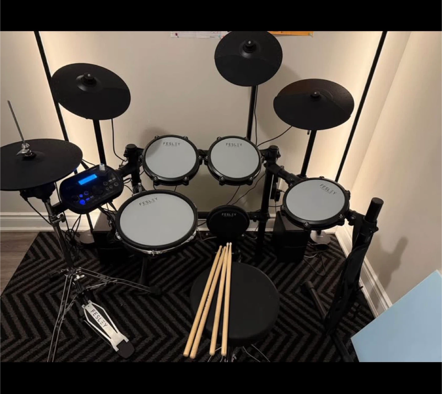 Fesley Electronic Drum Set - photo 3