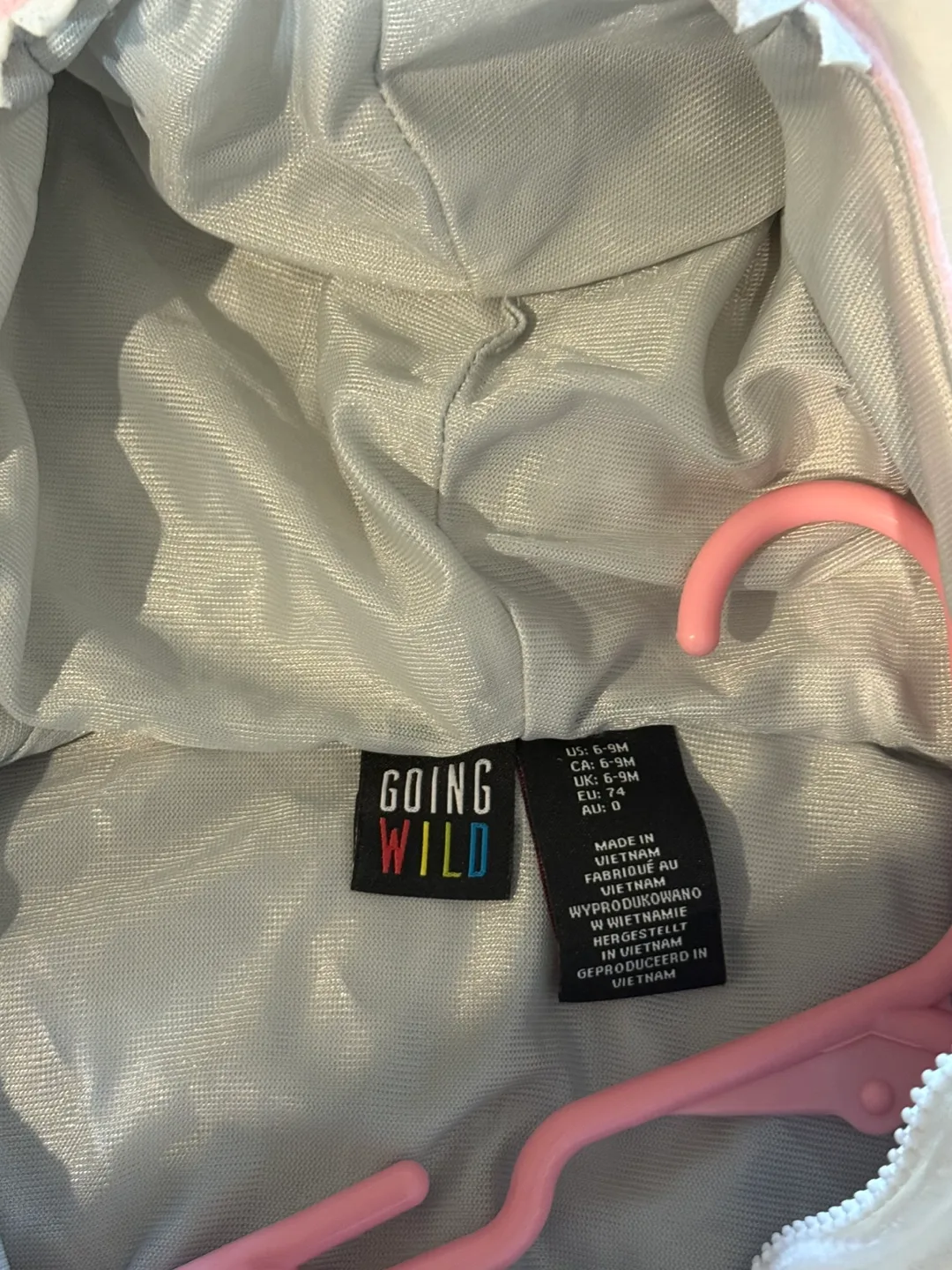 Going Wild Shark Costume 6-9M image indicator(4)