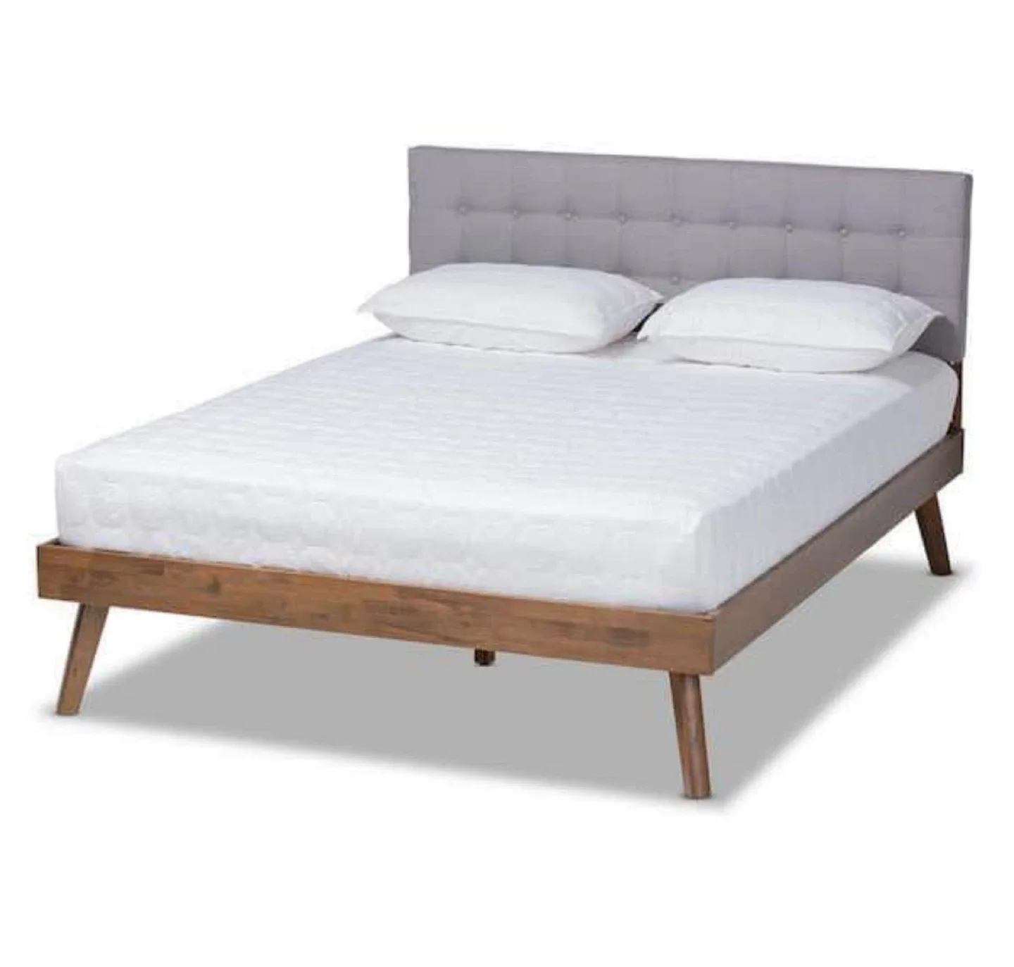 New Mid Century Modern Platform Bed - Full Size image indicator(5)