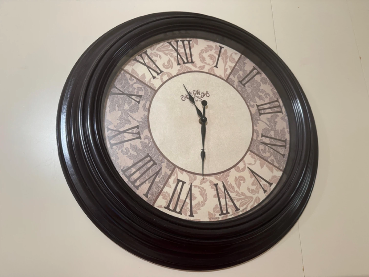 F&W Wall Clock, Roman Numerals - photo 3