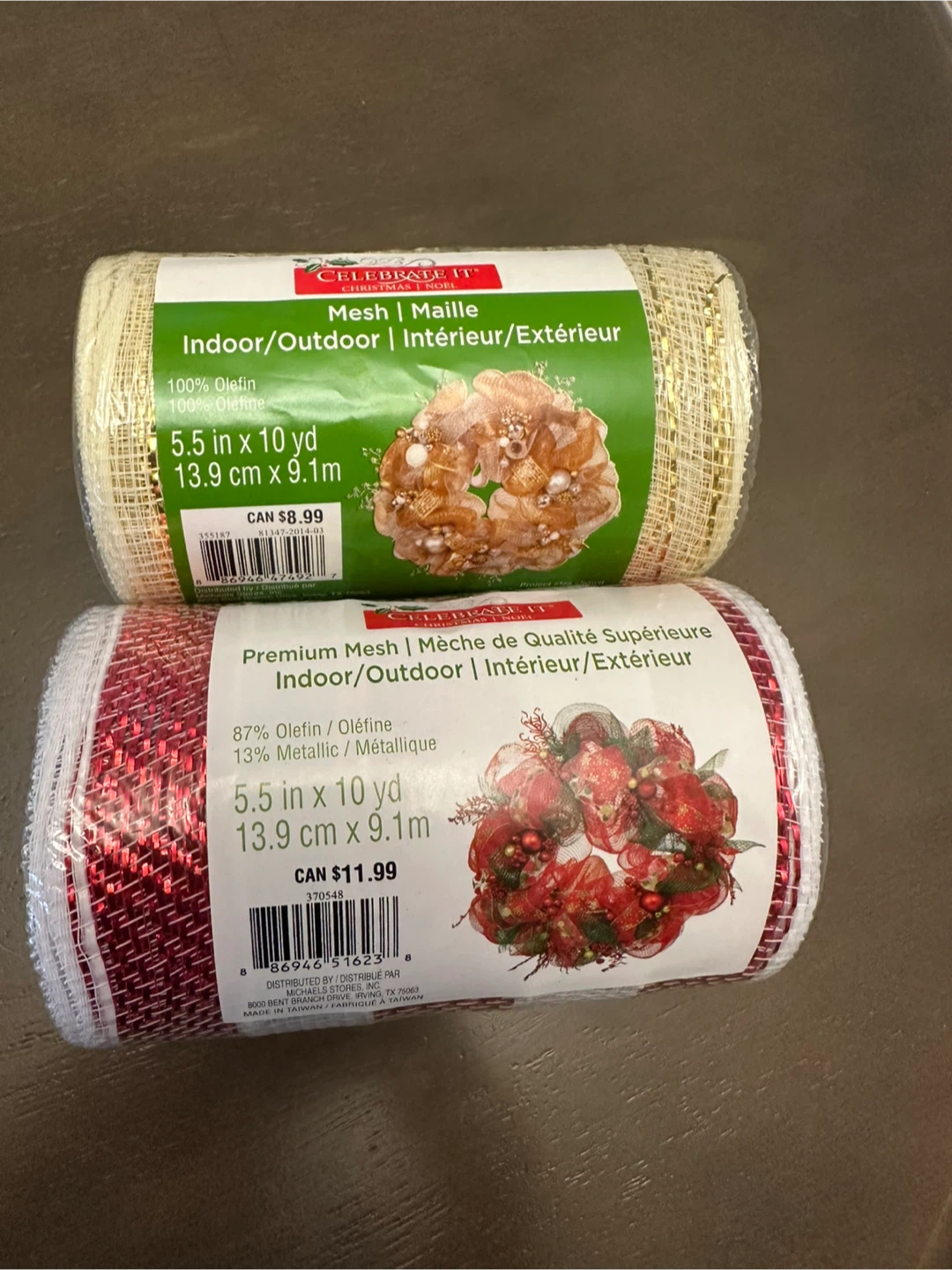 Mesh Ribbon Rolls