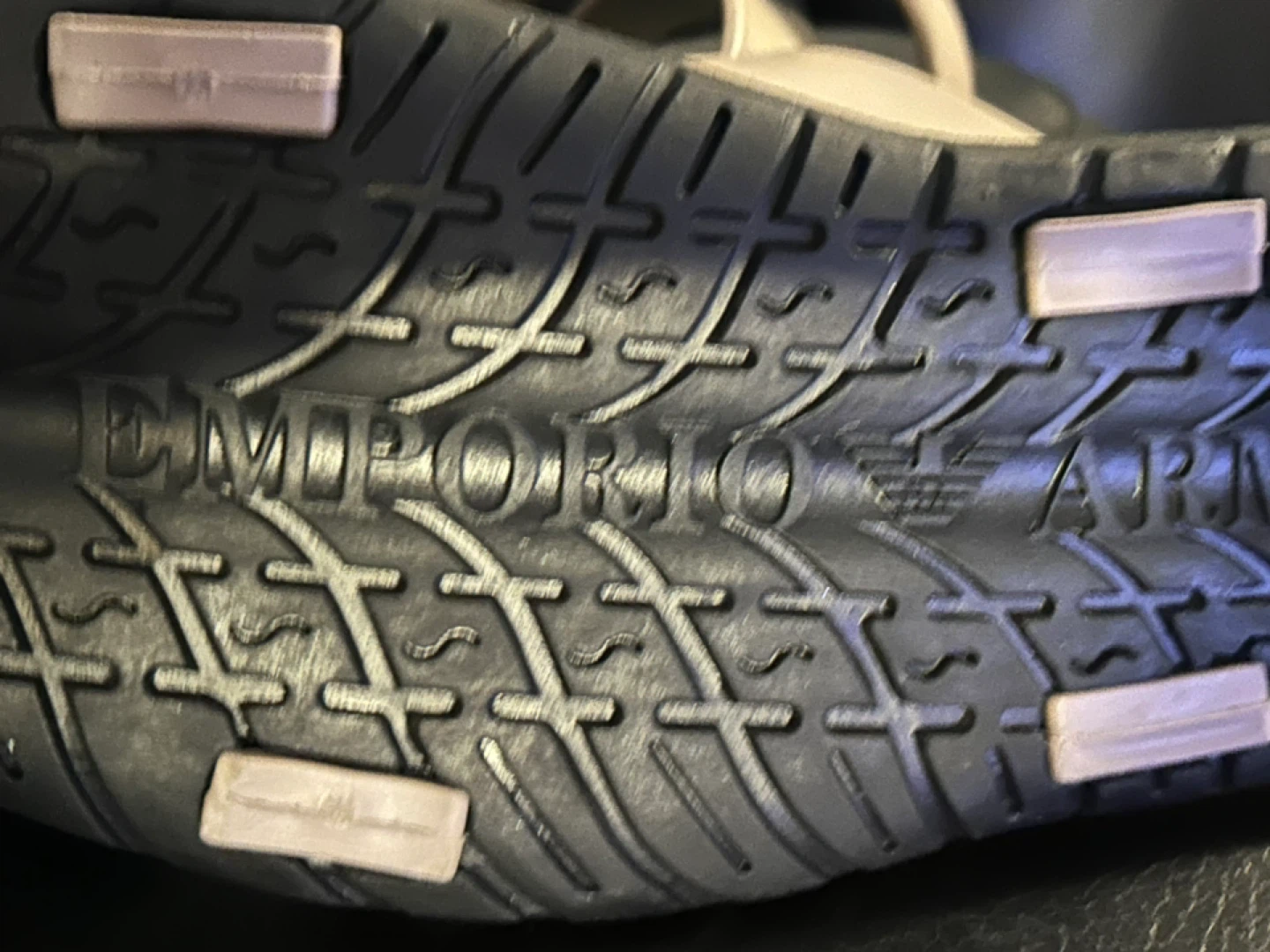 Emporio Armani Black Flip Flops - photo 4