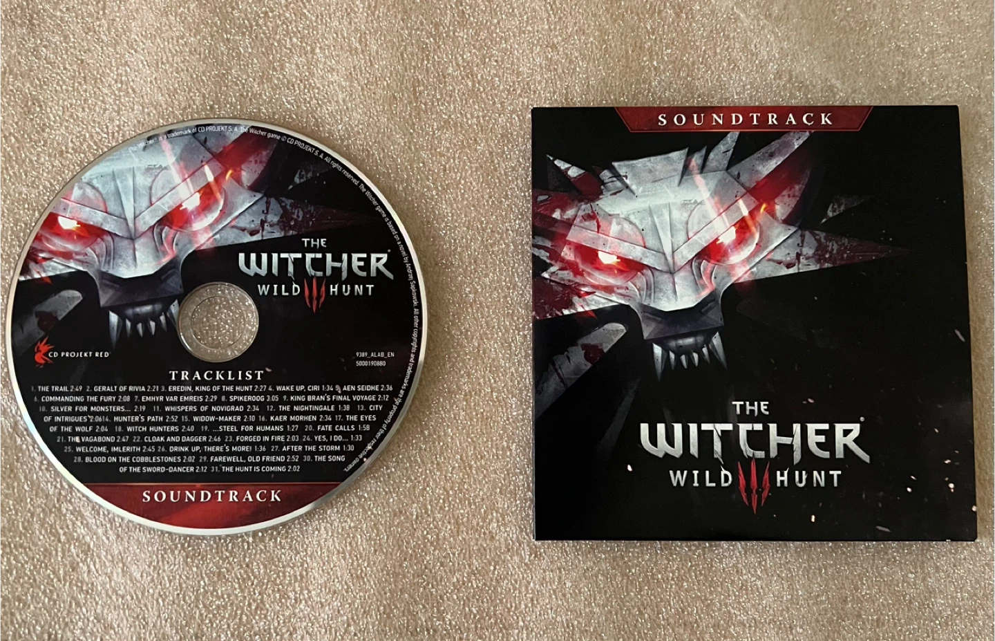 Witcher 3 Wild Hunt Soundtrack CD – Tested, Works, Case Incl 🥕