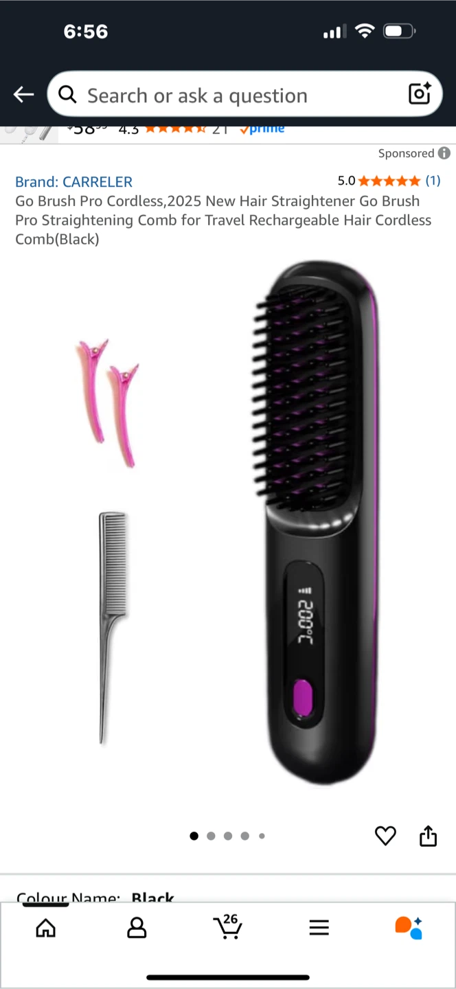 ROHS Go Brush Pro Cordless Hair Straightener - photo 4