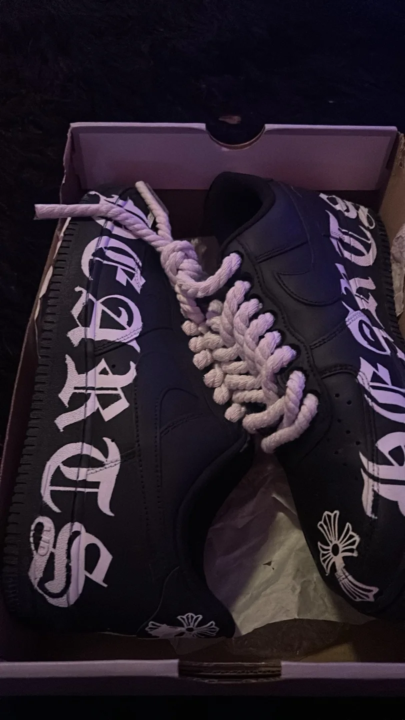 Chrome Hearts x Nike Air Force 1 Custom image indicator(3)