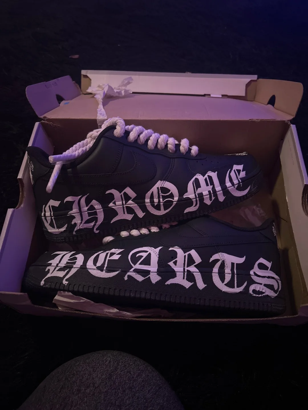 Chrome Hearts x Nike Air Force 1 Custom image indicator(2)