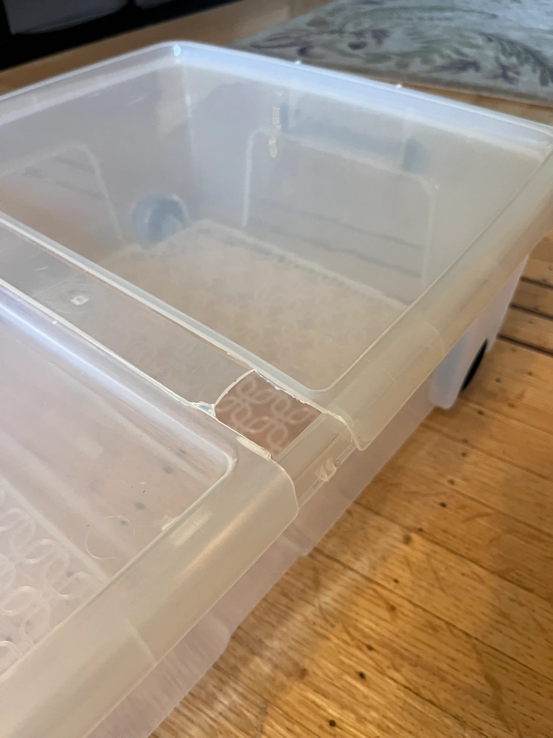 Sterilite Under Bed Wheeled Storage Box - photo 5