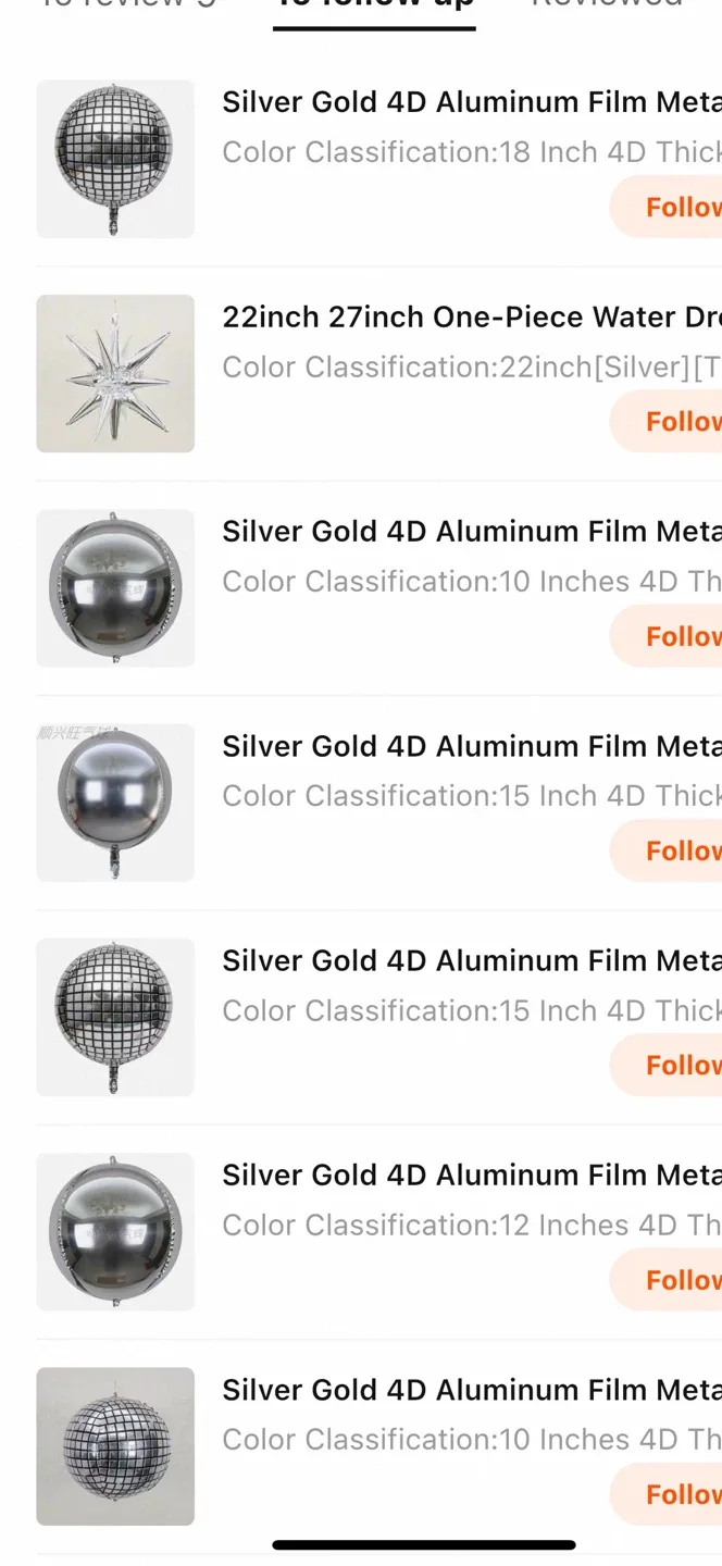 Silver Party Decoration & Foil Balloons image indicator(8)