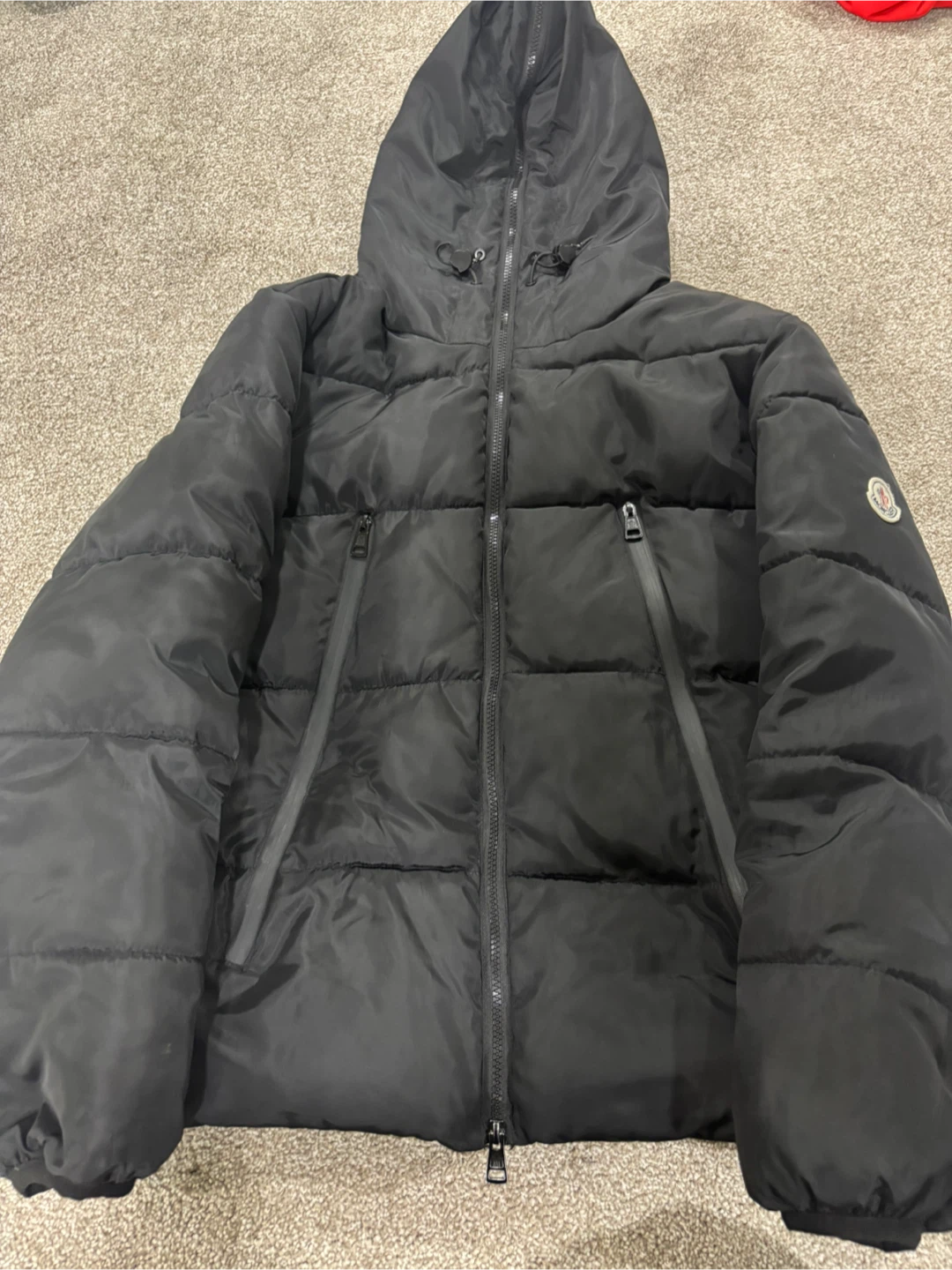Moncler Black Puffer Jacket - photo 2