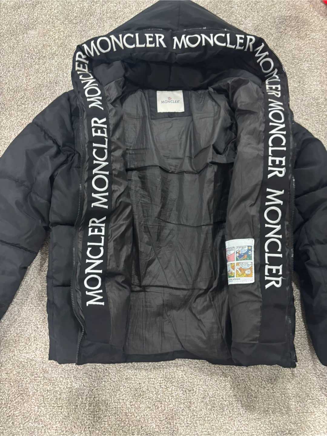 Moncler Black Puffer Jacket