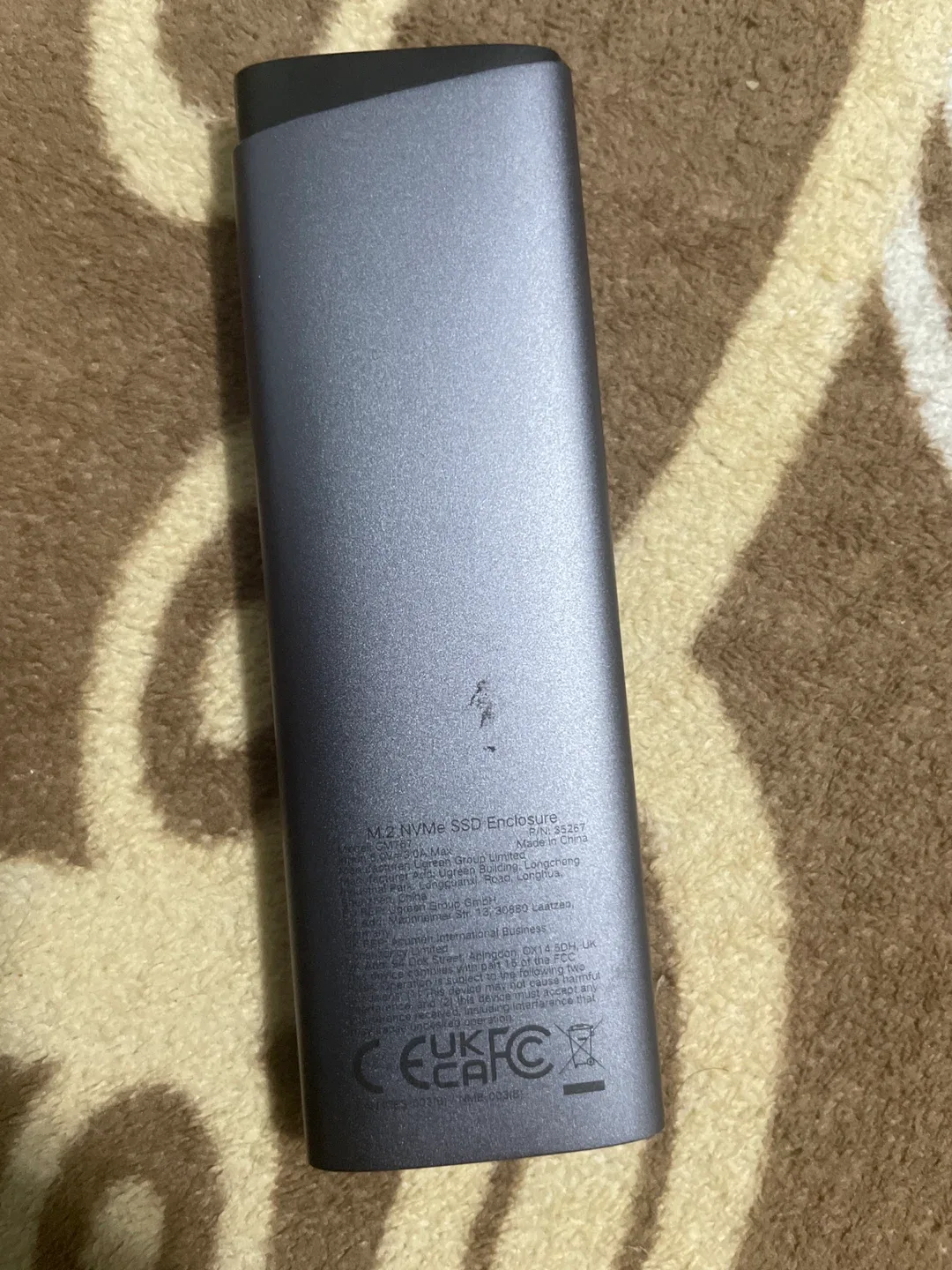 HAZE NVMe 128GB SSD with UGREEN Enclosure image indicator(4)