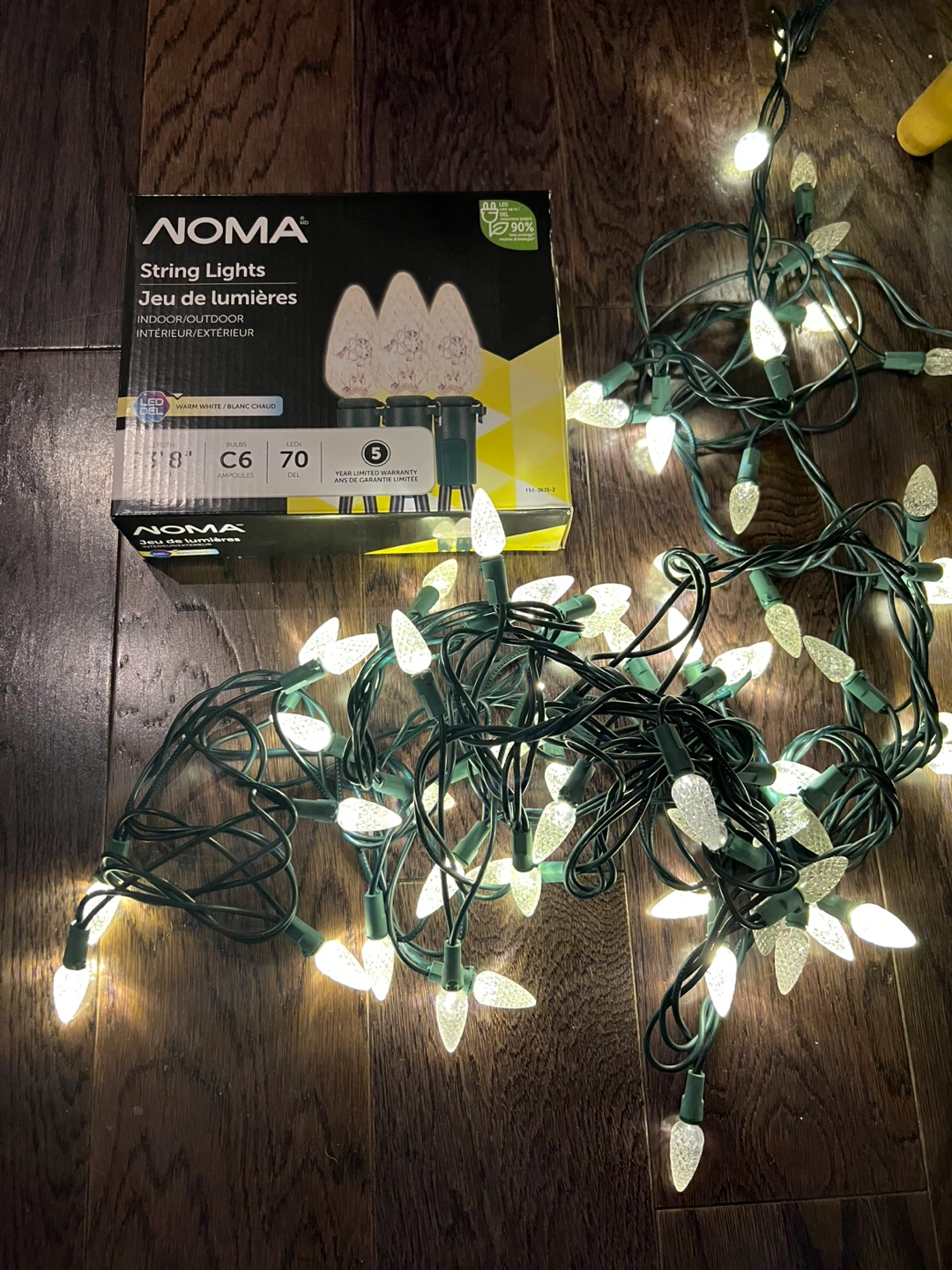NOMA String Lights 23'8" Outdoor