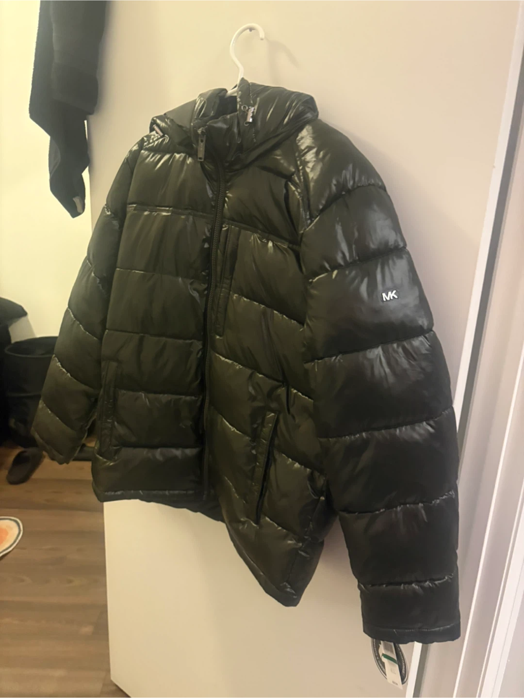 Michael Kors Puffer Jacket - Olive Green - photo 5