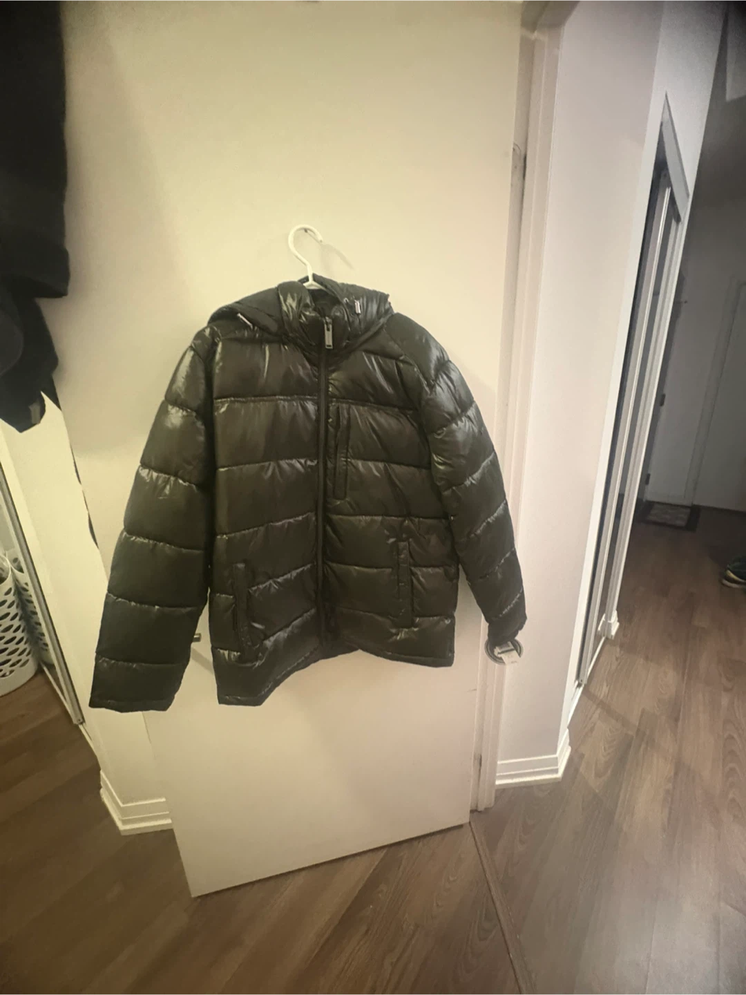 Michael Kors Puffer Jacket - Olive Green - photo 4