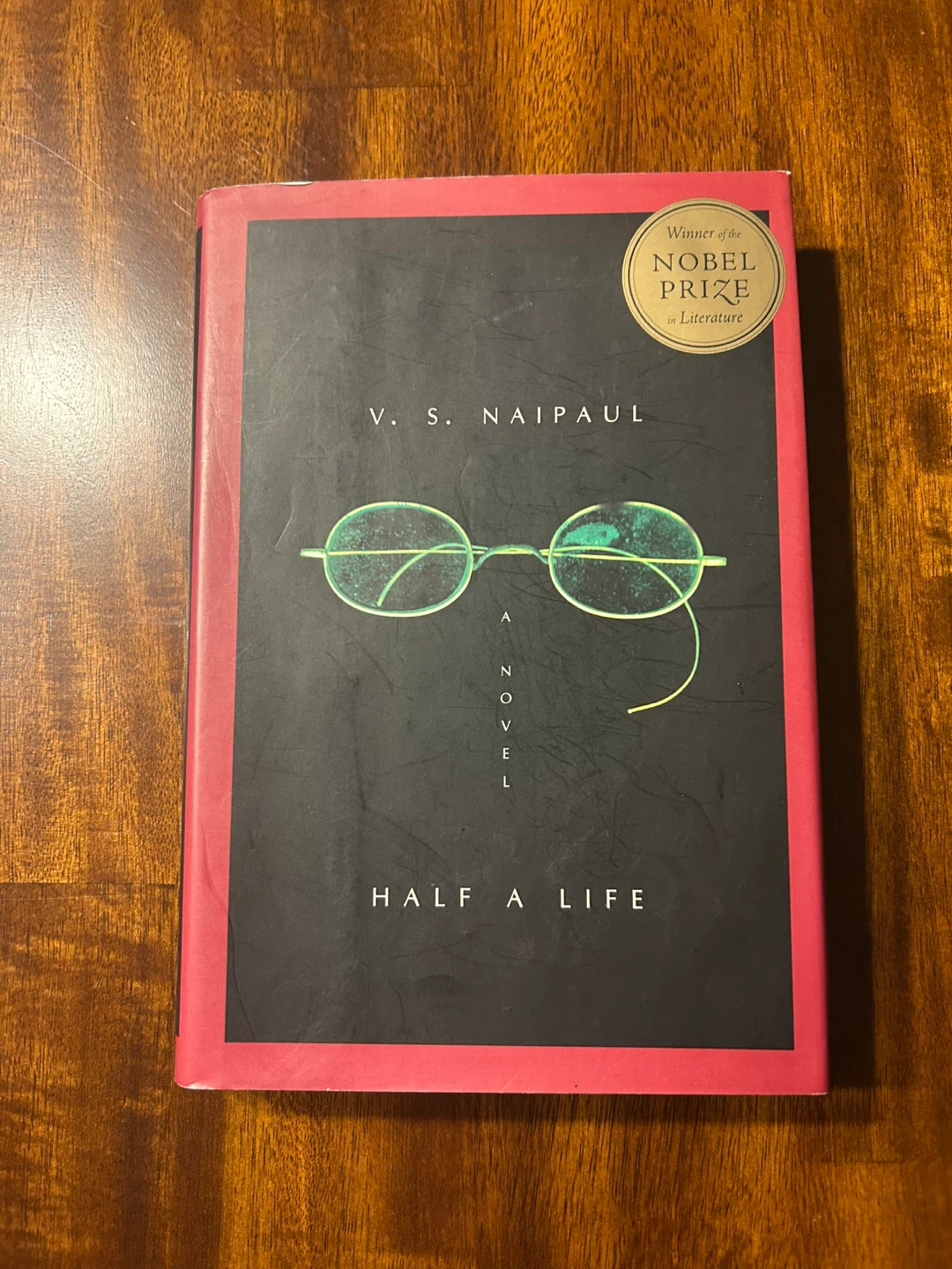 Hardcover Novel — Half a Life by V.S. Naipaul