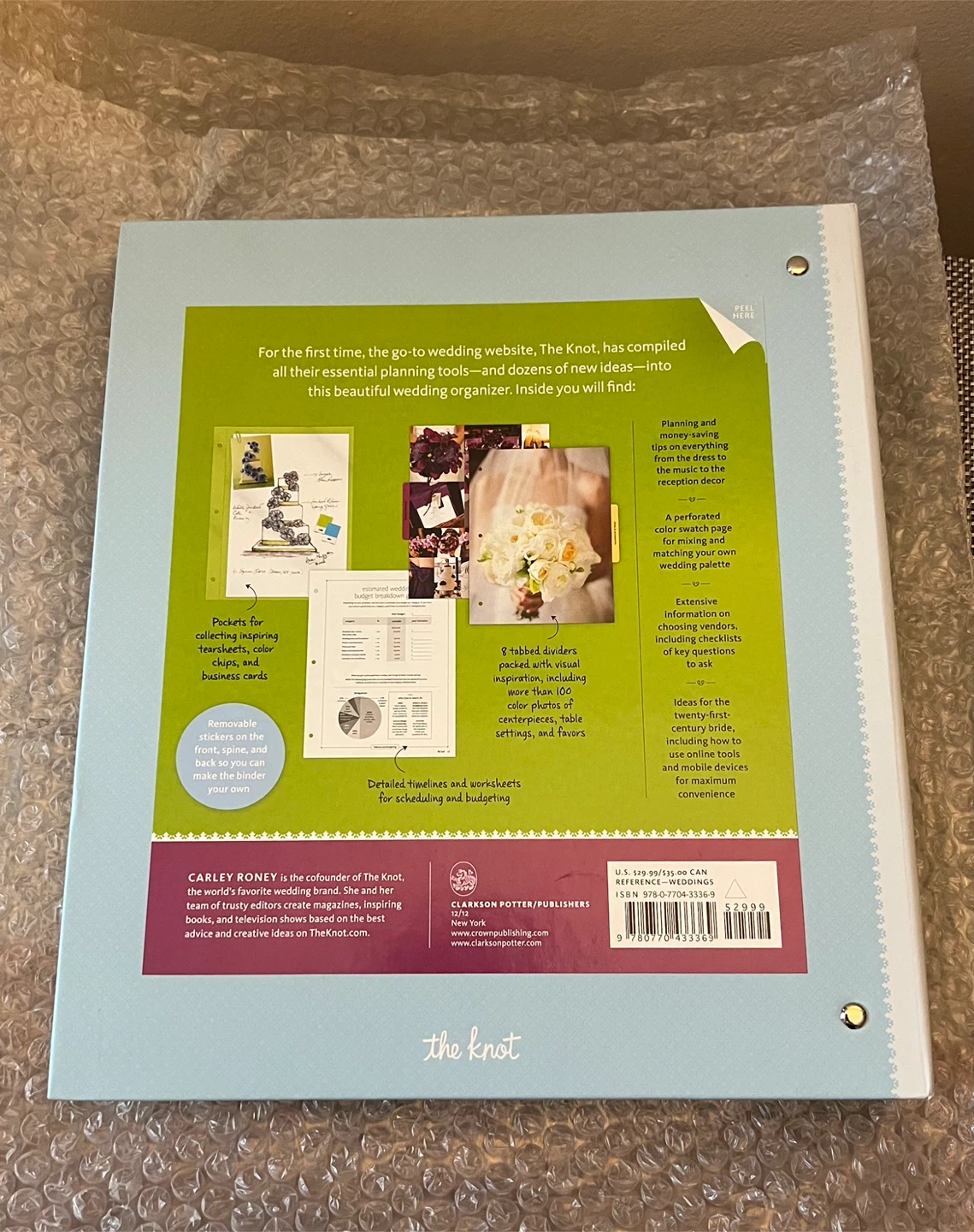 The Knot Ultimate Wedding Planner & Organizer 3-Ring Binder - photo 5